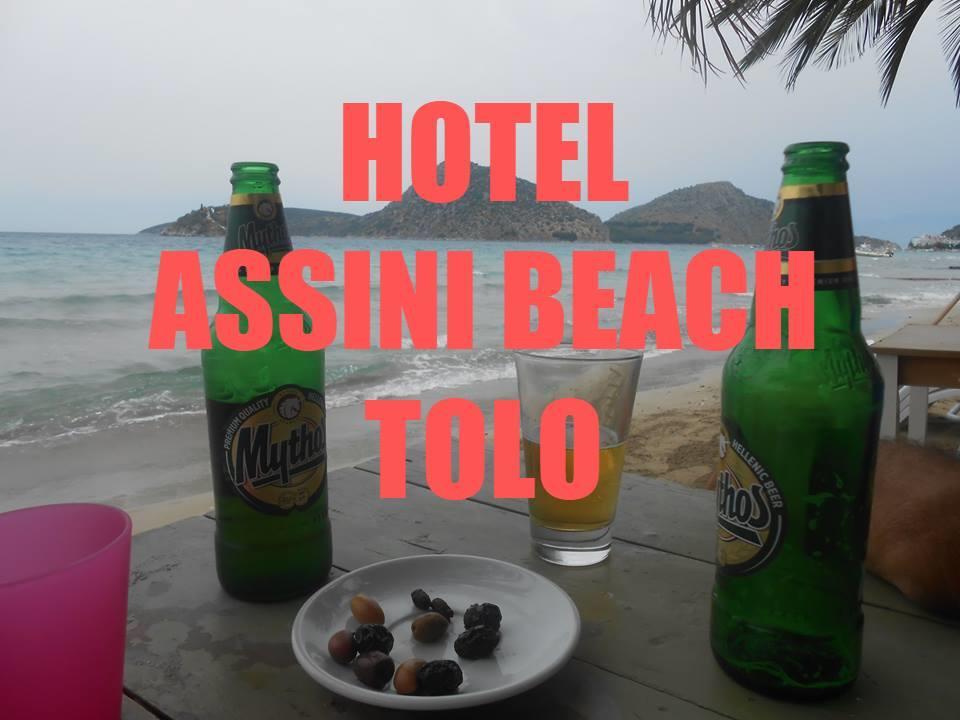 Hotel Assini Beach Toló Kültér fotó